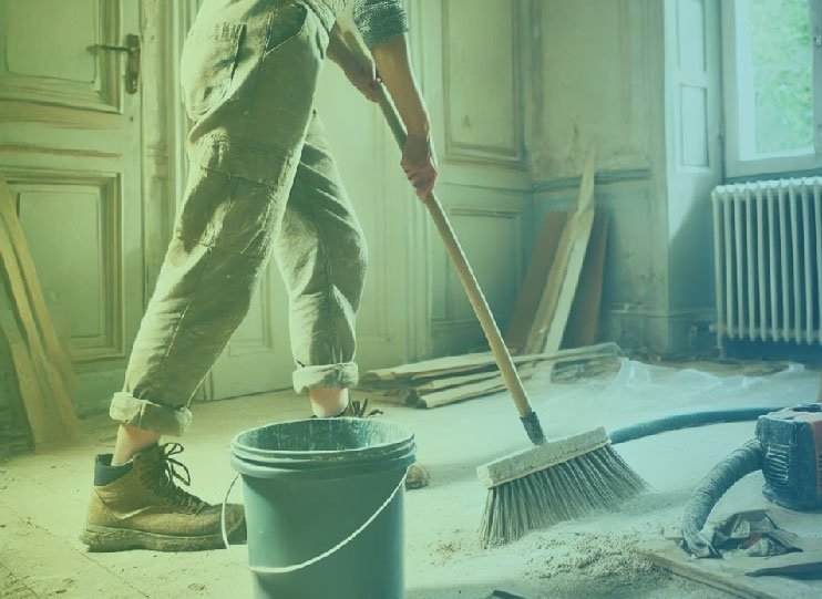 ménage après chantier Houilles